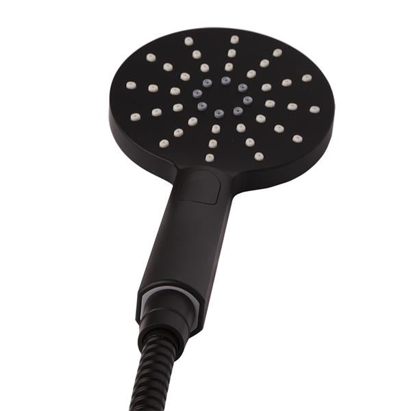 Lacava - Flou Hand-Held Round Shower Head With 59- Inch Flexible Hose And Three Function Variable Spray