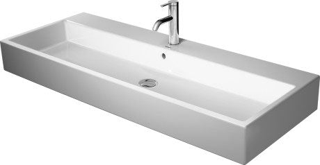 Duravit - Vero 47 1/4" Rectangular Wall Mounted Sink in White