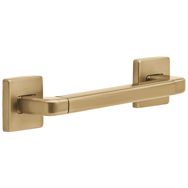 Delta - Bathsafety 12 Inch Angular Modern Decorative Ada Grab Bar