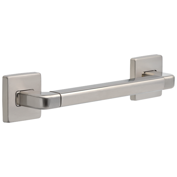 Delta - Bathsafety 12 Inch Angular Modern Decorative Ada Grab Bar