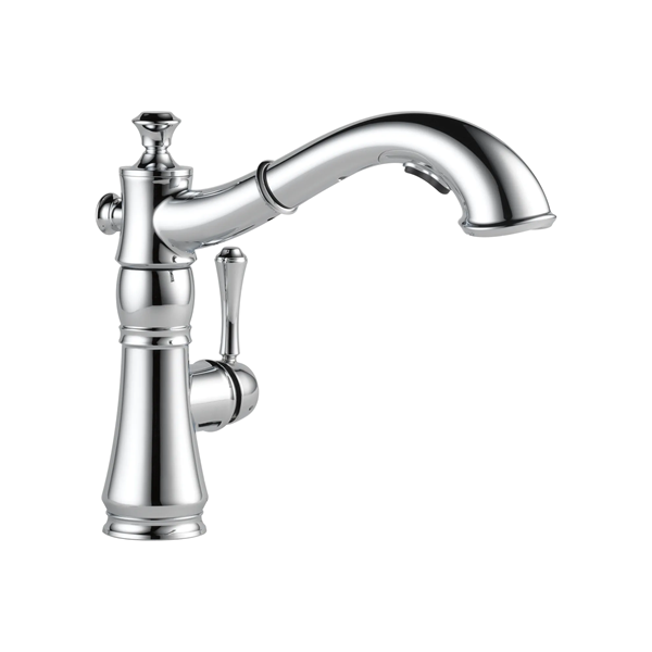 Delta - Cassidy Single Handle Pull-Out Kitchen Faucet