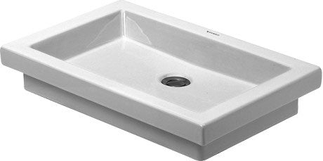 Duravit - 2nd floor 22 7/8" Rectangular Vessel Sink in White
