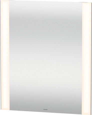 Duravit - Light & Mirror Switch Control LED Mirror in Aluminum, 4000K