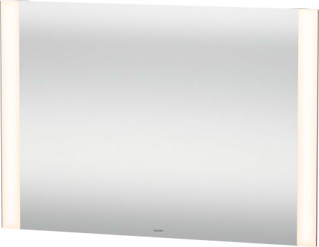 Duravit - Light & Mirror Switch Control LED Mirror in Aluminum, 4000K