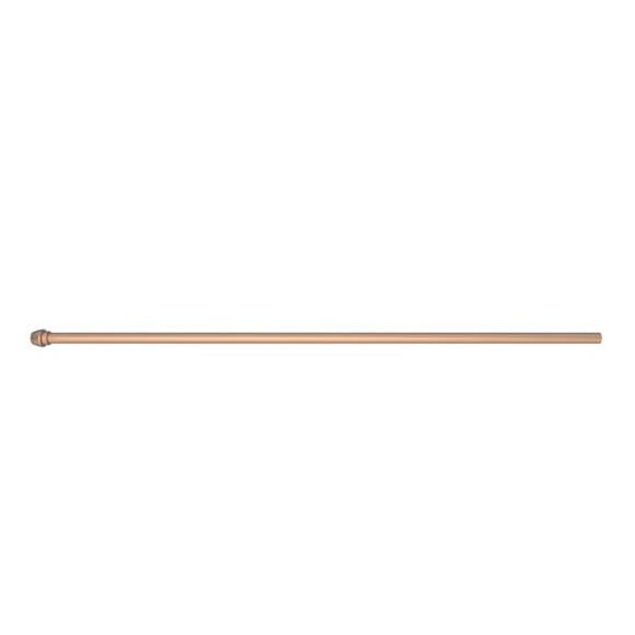 Newport Brass - Brasstech 3/8 Inch x 20 Inch Rigid Supply Tube, Bull nose