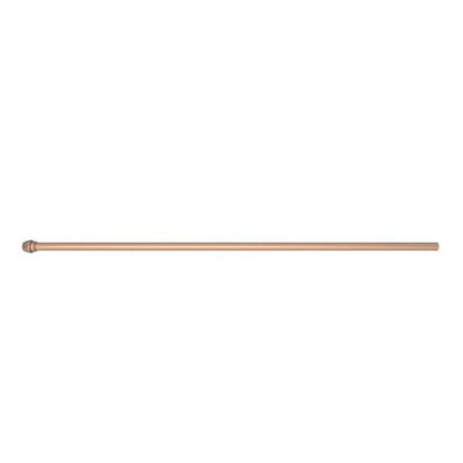 Newport Brass - Brasstech 3/8 Inch x 20 Inch Rigid Supply Tube, Bull nose