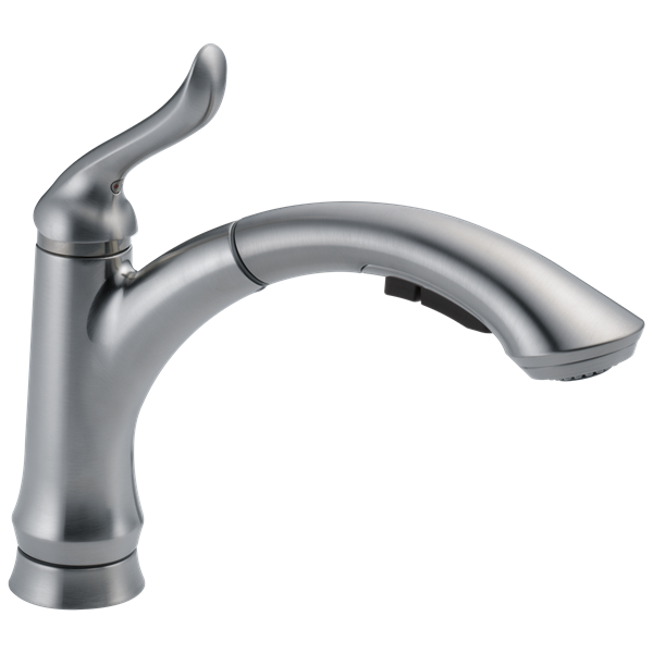 Delta - Linden Single Handle Pull-Out Kitchen Faucet