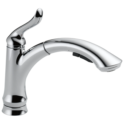 Delta - Linden Single Handle Pull-Out Kitchen Faucet