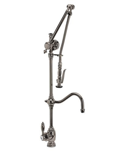Waterstone - Traditional Gantry Pulldown Faucet - Hook Spout