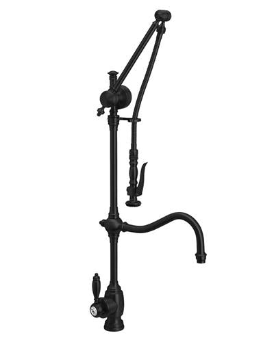 Waterstone - Traditional Gantry Pulldown Faucet - Hook Spout