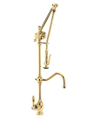 Waterstone - Traditional Gantry Pulldown Faucet - Hook Spout
