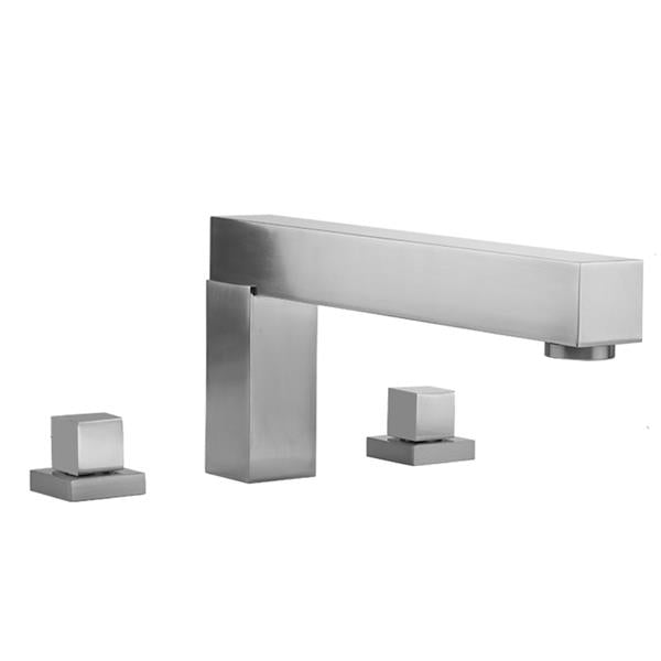 Jaclo - CUBIX® Roman Tub Set with Cube Handles