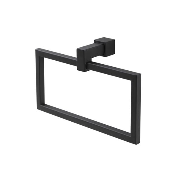 Lacava - Quadro Wall-Mount Towel Ring Made Of Stainless Steel.