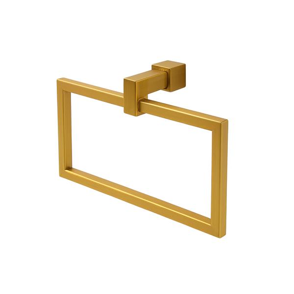 Lacava - Quadro Wall-Mount Towel Ring Made Of Stainless Steel.