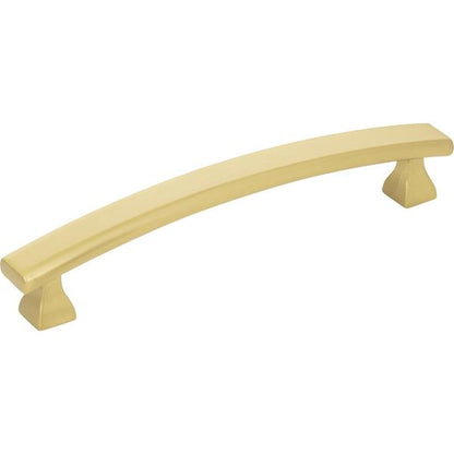 Elements - 128 mm Center-to-Center Square Hadly Cabinet Pull