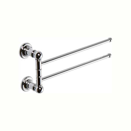 Ginger - Columnar 13 Inch Double Swing Towel Bar