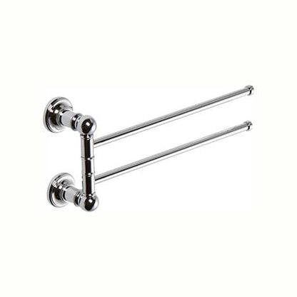 Ginger - Columnar 13 Inch Double Swing Towel Bar