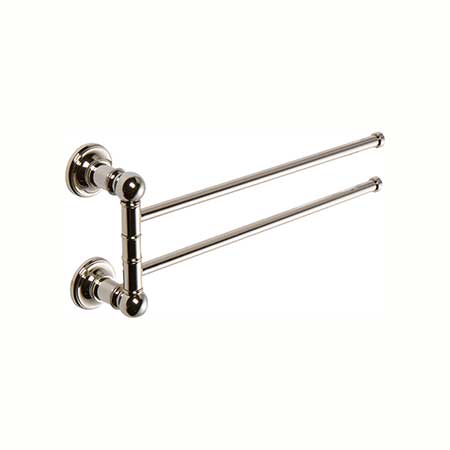 Ginger - Columnar 13 Inch Double Swing Towel Bar