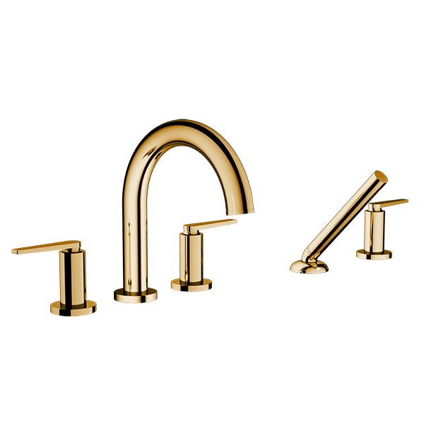 Santec - Piana I Trim - Roman Tub Filler With Hand Shower