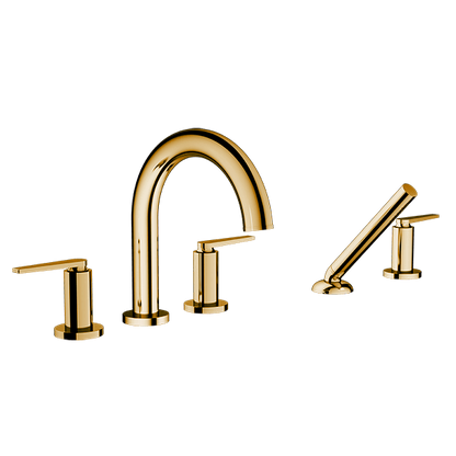 Santec - Piana I Trim - Roman Tub Filler With Hand Shower