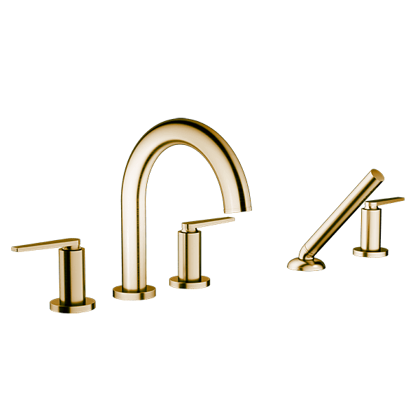 Santec - Piana I Trim - Roman Tub Filler With Hand Shower