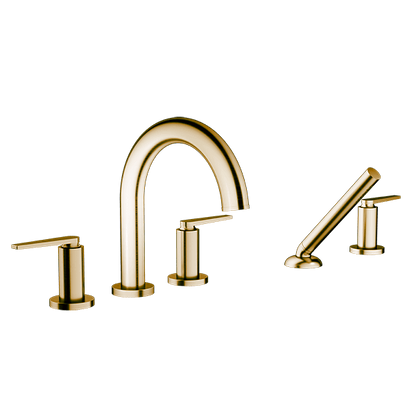 Santec - Piana I Trim - Roman Tub Filler With Hand Shower