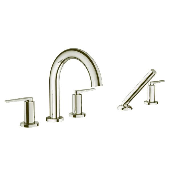 Santec - Piana I Trim - Roman Tub Filler With Hand Shower
