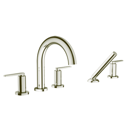Santec - Piana I Trim - Roman Tub Filler With Hand Shower