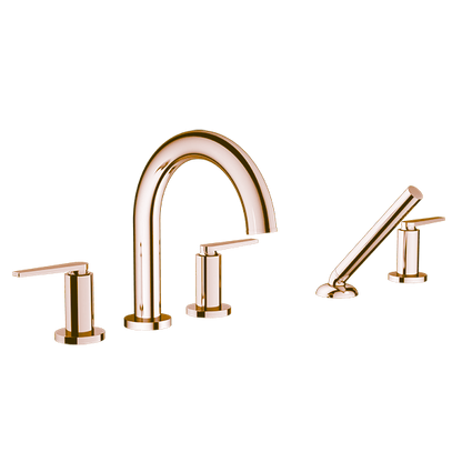 Santec - Piana I Trim - Roman Tub Filler With Hand Shower