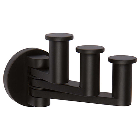 Ginger - Kubic Triple Pivoting Robe Hook
