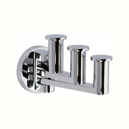 Ginger - Kubic Triple Pivoting Robe Hook