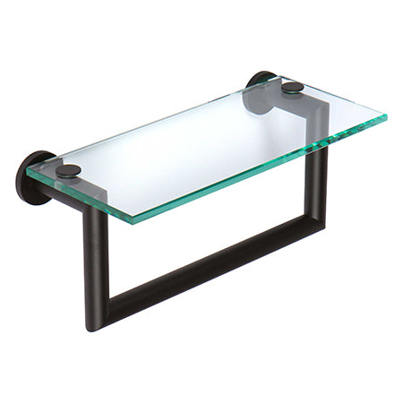Ginger - Kubic 12 Inch Shelf With Towel Bar