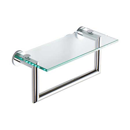 Ginger - Kubic 12 Inch Shelf With Towel Bar