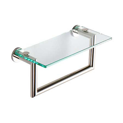 Ginger - Kubic 12 Inch Shelf With Towel Bar