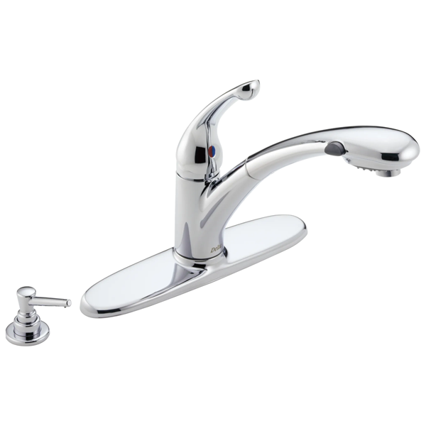 Delta - Signature Pullouts Single Handle Pull-Out Kitchen Faucet