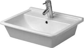 Duravit - Starck 3 22" Rectangular Drop In Sink in White