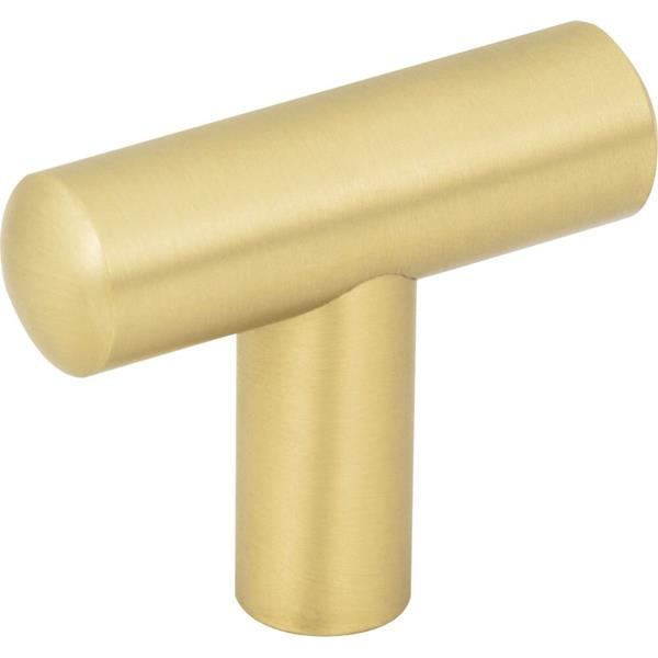 Jeffrey Alexander - 1-7/8 Inch Overall Length Dark Bronze Key Largo Cabinet Bar Pull