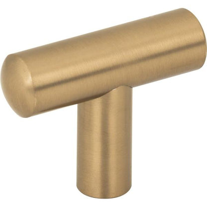 Jeffrey Alexander - 1-7/8 Inch Overall Length Dark Bronze Key Largo Cabinet Bar Pull