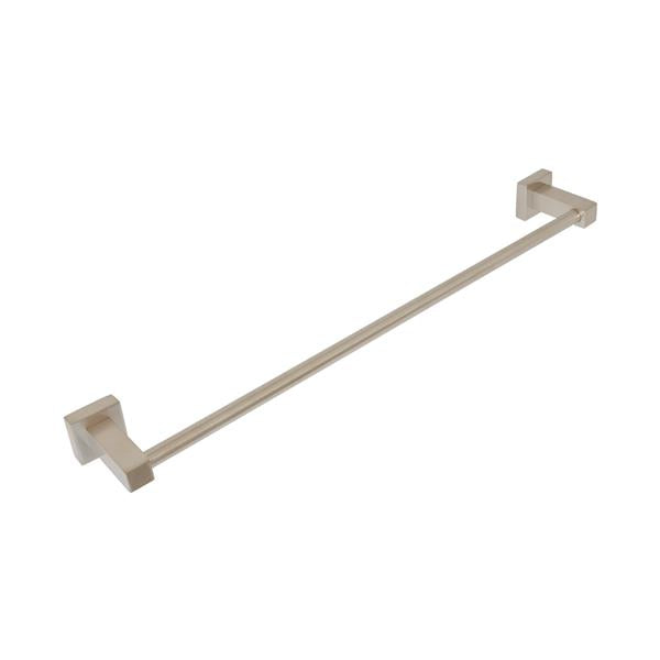 Lacava - Kubista Wall-Mount 18 5/8 InchW Towel Bar Made Of Chrome Plated Brass.