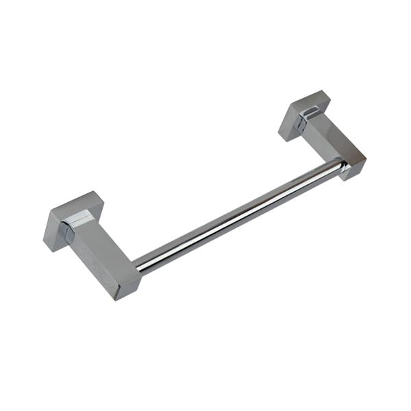 Lacava - Kubista Wall-Mount 18 5/8 InchW Towel Bar Made Of Chrome Plated Brass.