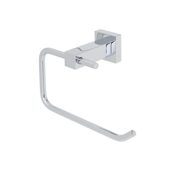 Lacava - Kubista Wall-Mount 6 1/8”W Toilet Paper Holder Made Of Chrome Plated Brass.