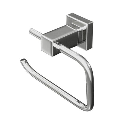 Lacava - Kubista Wall-Mount 6 1/8”W Toilet Paper Holder Made Of Chrome Plated Brass.