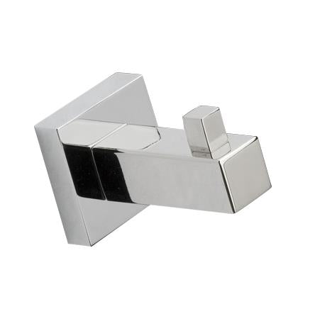Lacava - Kubista Wall-Mount Robe Hook Made Of Chrome Plated Brass.