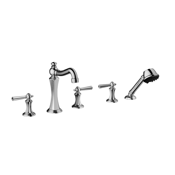 Santec - Hana Trim - Roman Tub Filler With Hand Shower