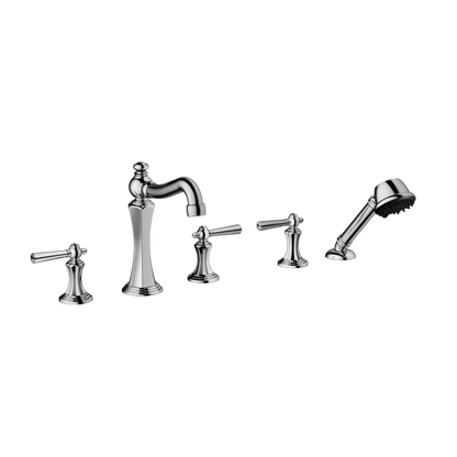 Santec - Hana Trim - Roman Tub Filler With Hand Shower