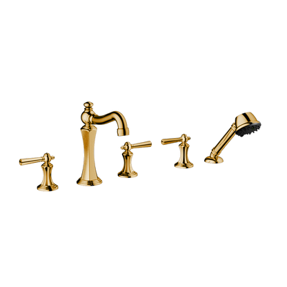 Santec - Hana Trim - Roman Tub Filler With Hand Shower