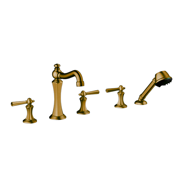 Santec - Hana Trim - Roman Tub Filler With Hand Shower