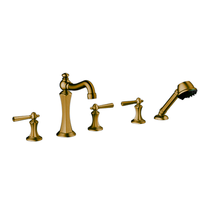 Santec - Hana Trim - Roman Tub Filler With Hand Shower