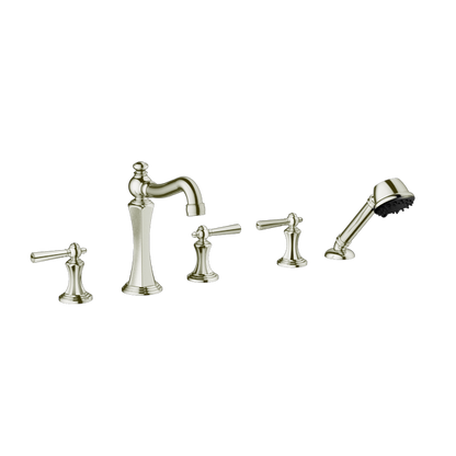 Santec - Hana Trim - Roman Tub Filler With Hand Shower