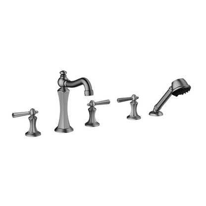Santec - Hana Trim - Roman Tub Filler With Hand Shower